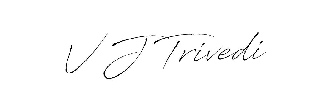 Also we have V J Trivedi name is the best signature style. Create professional handwritten signature collection using Antro_Vectra autograph style. V J Trivedi signature style 6 images and pictures png