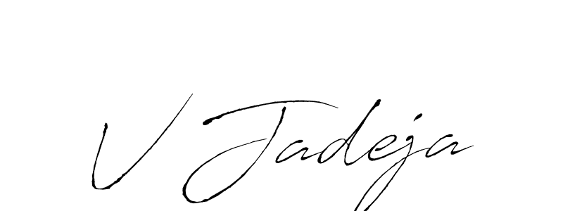 Once you've used our free online signature maker to create your best signature Antro_Vectra style, it's time to enjoy all of the benefits that V Jadeja name signing documents. V Jadeja signature style 6 images and pictures png