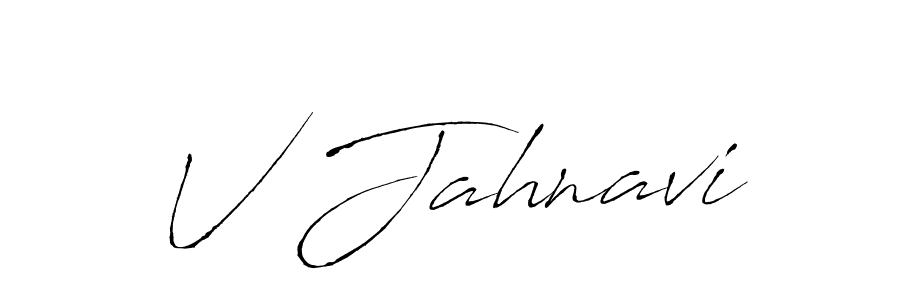 It looks lik you need a new signature style for name V Jahnavi. Design unique handwritten (Antro_Vectra) signature with our free signature maker in just a few clicks. V Jahnavi signature style 6 images and pictures png