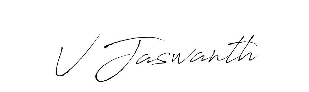 if you are searching for the best signature style for your name V Jaswanth. so please give up your signature search. here we have designed multiple signature styles  using Antro_Vectra. V Jaswanth signature style 6 images and pictures png