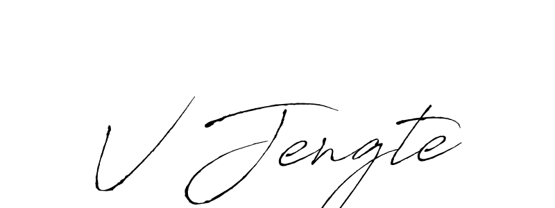 How to make V Jengte signature? Antro_Vectra is a professional autograph style. Create handwritten signature for V Jengte name. V Jengte signature style 6 images and pictures png