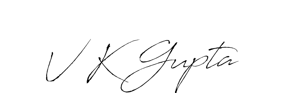 Use a signature maker to create a handwritten signature online. With this signature software, you can design (Antro_Vectra) your own signature for name V K Gupta. V K Gupta signature style 6 images and pictures png