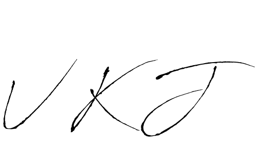 See photos of V K J official signature by Spectra . Check more albums & portfolios. Read reviews & check more about Antro_Vectra font. V K J signature style 6 images and pictures png