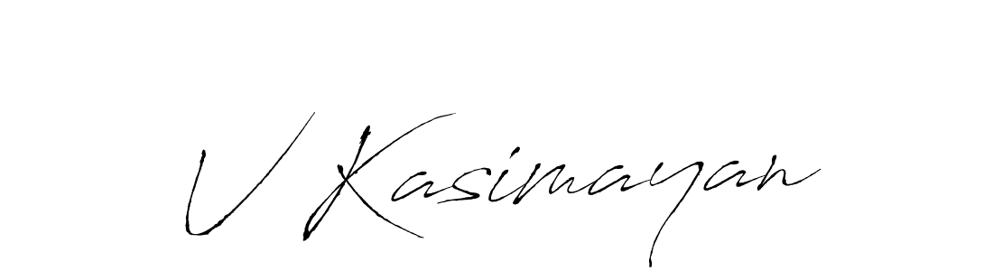 Antro_Vectra is a professional signature style that is perfect for those who want to add a touch of class to their signature. It is also a great choice for those who want to make their signature more unique. Get V Kasimayan name to fancy signature for free. V Kasimayan signature style 6 images and pictures png