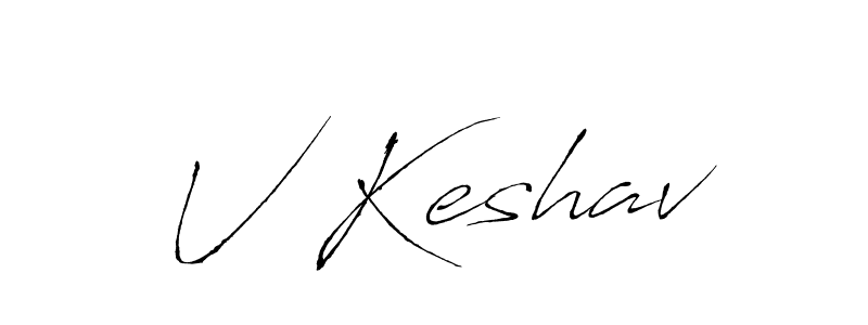 Best and Professional Signature Style for V Keshav. Antro_Vectra Best Signature Style Collection. V Keshav signature style 6 images and pictures png