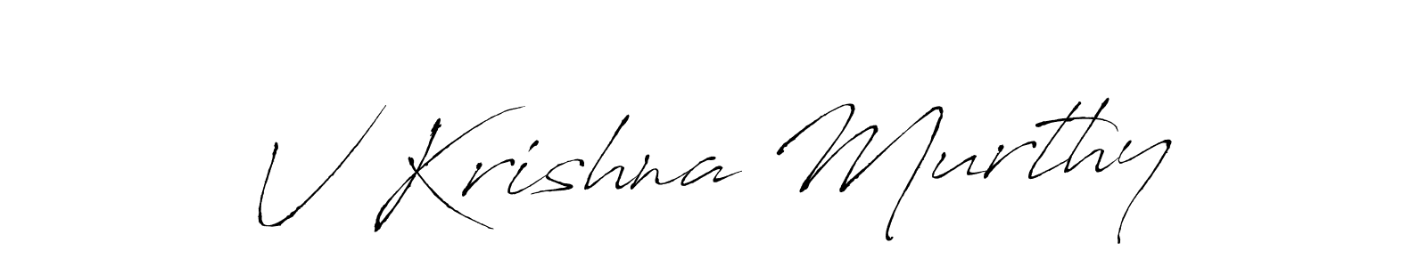 Also You can easily find your signature by using the search form. We will create V Krishna Murthy name handwritten signature images for you free of cost using Antro_Vectra sign style. V Krishna Murthy signature style 6 images and pictures png