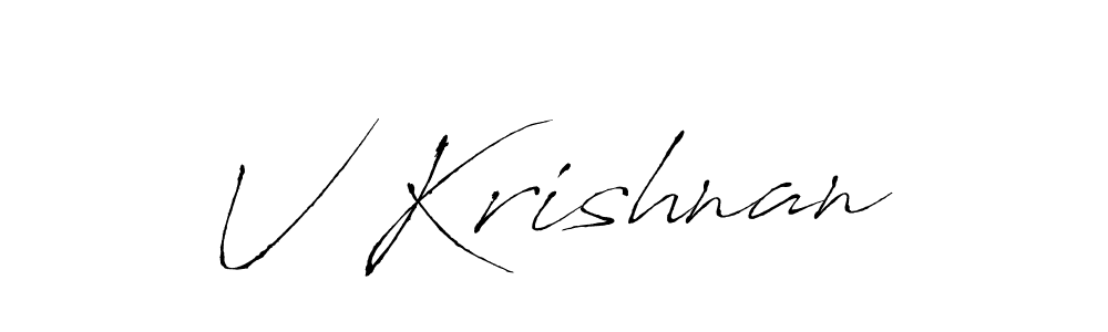 This is the best signature style for the V Krishnan name. Also you like these signature font (Antro_Vectra). Mix name signature. V Krishnan signature style 6 images and pictures png