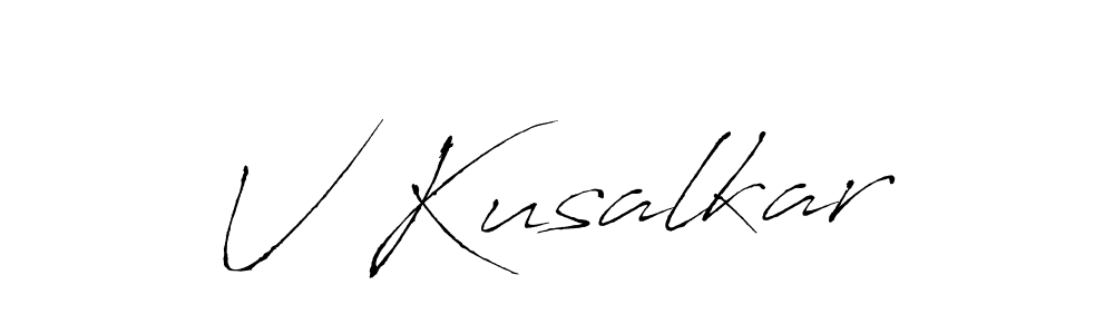 You can use this online signature creator to create a handwritten signature for the name V Kusalkar. This is the best online autograph maker. V Kusalkar signature style 6 images and pictures png