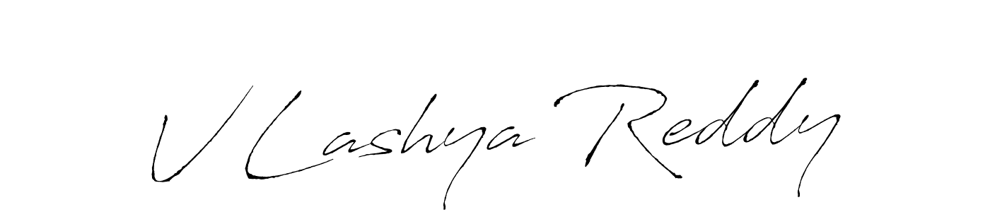 Use a signature maker to create a handwritten signature online. With this signature software, you can design (Antro_Vectra) your own signature for name V Lashya Reddy. V Lashya Reddy signature style 6 images and pictures png