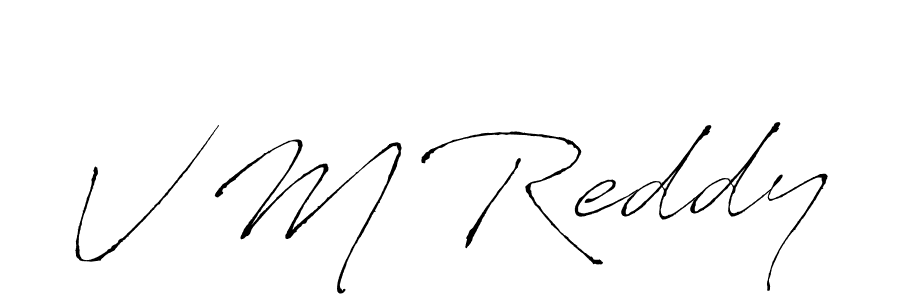 It looks lik you need a new signature style for name V M Reddy. Design unique handwritten (Antro_Vectra) signature with our free signature maker in just a few clicks. V M Reddy signature style 6 images and pictures png