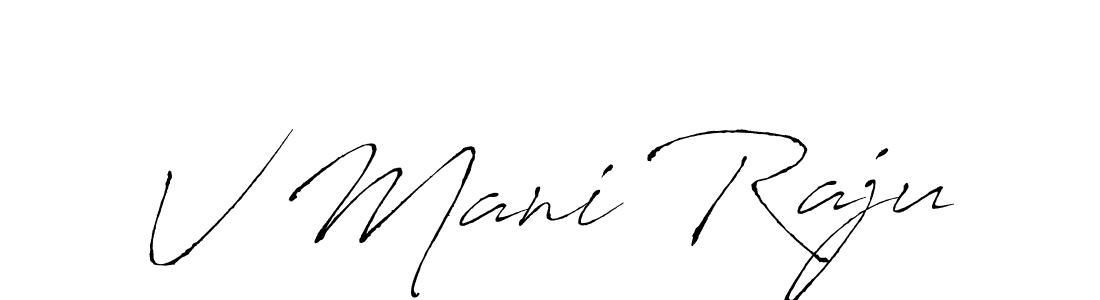 Make a beautiful signature design for name V Mani Raju. Use this online signature maker to create a handwritten signature for free. V Mani Raju signature style 6 images and pictures png