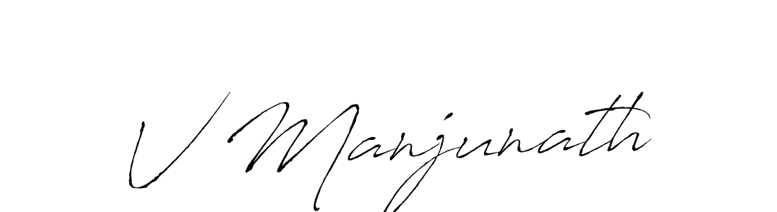 This is the best signature style for the V Manjunath name. Also you like these signature font (Antro_Vectra). Mix name signature. V Manjunath signature style 6 images and pictures png