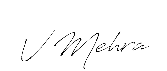 Here are the top 10 professional signature styles for the name V Mehra. These are the best autograph styles you can use for your name. V Mehra signature style 6 images and pictures png