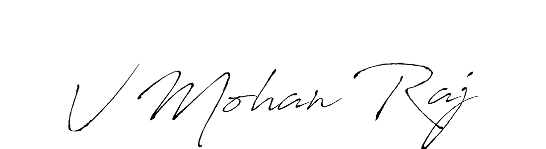 How to Draw V Mohan Raj signature style? Antro_Vectra is a latest design signature styles for name V Mohan Raj. V Mohan Raj signature style 6 images and pictures png