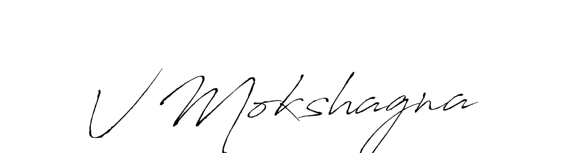 Also we have V Mokshagna name is the best signature style. Create professional handwritten signature collection using Antro_Vectra autograph style. V Mokshagna signature style 6 images and pictures png