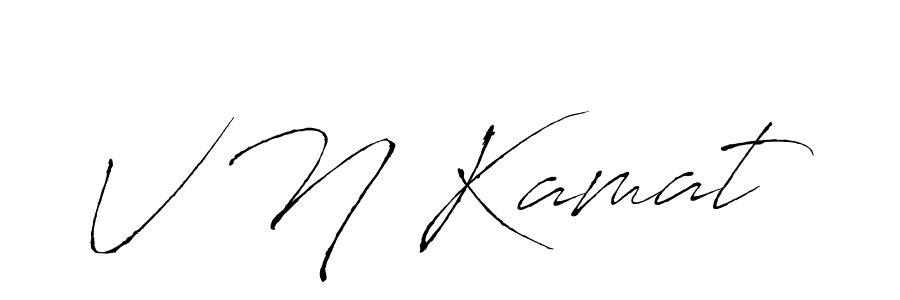 It looks lik you need a new signature style for name V N Kamat. Design unique handwritten (Antro_Vectra) signature with our free signature maker in just a few clicks. V N Kamat signature style 6 images and pictures png