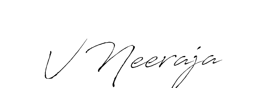 You can use this online signature creator to create a handwritten signature for the name V Neeraja. This is the best online autograph maker. V Neeraja signature style 6 images and pictures png