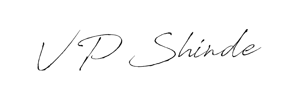 Similarly Antro_Vectra is the best handwritten signature design. Signature creator online .You can use it as an online autograph creator for name V P Shinde. V P Shinde signature style 6 images and pictures png