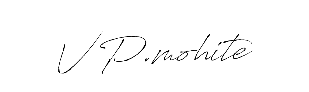 You can use this online signature creator to create a handwritten signature for the name V P.mohite. This is the best online autograph maker. V P.mohite signature style 6 images and pictures png