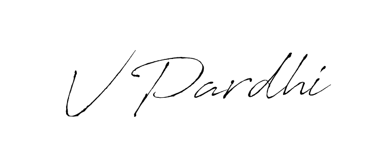 Antro_Vectra is a professional signature style that is perfect for those who want to add a touch of class to their signature. It is also a great choice for those who want to make their signature more unique. Get V Pardhi name to fancy signature for free. V Pardhi signature style 6 images and pictures png