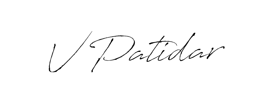 Best and Professional Signature Style for V Patidar. Antro_Vectra Best Signature Style Collection. V Patidar signature style 6 images and pictures png