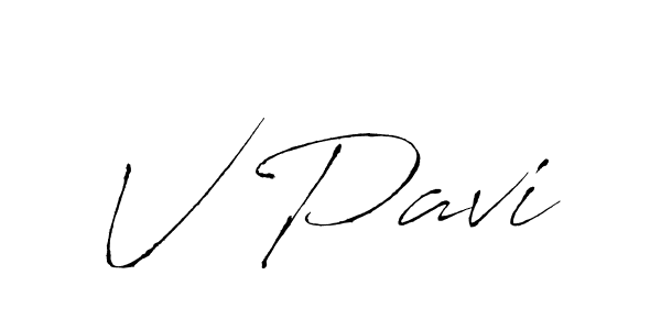 Antro_Vectra is a professional signature style that is perfect for those who want to add a touch of class to their signature. It is also a great choice for those who want to make their signature more unique. Get V Pavi name to fancy signature for free. V Pavi signature style 6 images and pictures png