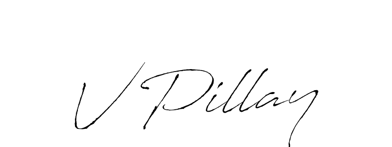 How to Draw V Pillay signature style? Antro_Vectra is a latest design signature styles for name V Pillay. V Pillay signature style 6 images and pictures png