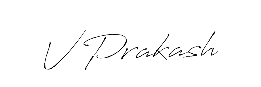 You can use this online signature creator to create a handwritten signature for the name V Prakash. This is the best online autograph maker. V Prakash signature style 6 images and pictures png