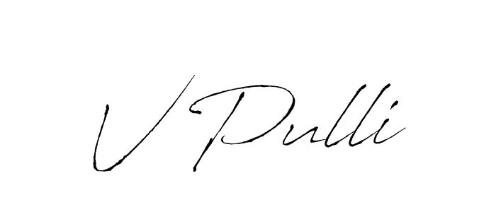 if you are searching for the best signature style for your name V Pulli. so please give up your signature search. here we have designed multiple signature styles  using Antro_Vectra. V Pulli signature style 6 images and pictures png