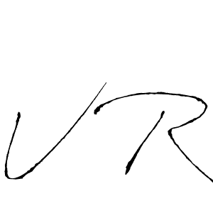 Make a beautiful signature design for name V R. Use this online signature maker to create a handwritten signature for free. V R signature style 6 images and pictures png