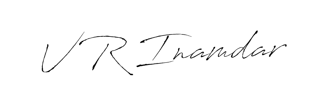 Similarly Antro_Vectra is the best handwritten signature design. Signature creator online .You can use it as an online autograph creator for name V R Inamdar. V R Inamdar signature style 6 images and pictures png