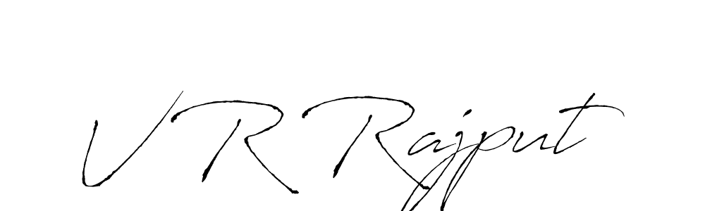 This is the best signature style for the V R Rajput name. Also you like these signature font (Antro_Vectra). Mix name signature. V R Rajput signature style 6 images and pictures png