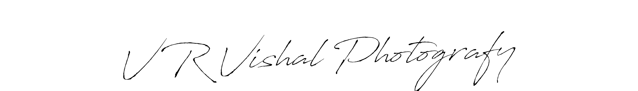 Similarly Antro_Vectra is the best handwritten signature design. Signature creator online .You can use it as an online autograph creator for name V R Vishal Photografy. V R Vishal Photografy signature style 6 images and pictures png