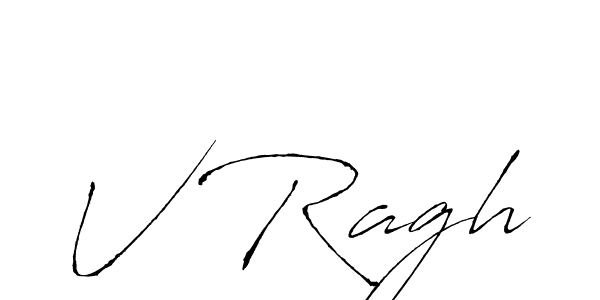 Similarly Antro_Vectra is the best handwritten signature design. Signature creator online .You can use it as an online autograph creator for name V Ragh. V Ragh signature style 6 images and pictures png