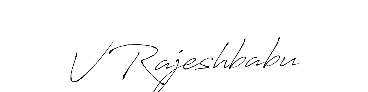 Here are the top 10 professional signature styles for the name V Rajeshbabu. These are the best autograph styles you can use for your name. V Rajeshbabu signature style 6 images and pictures png