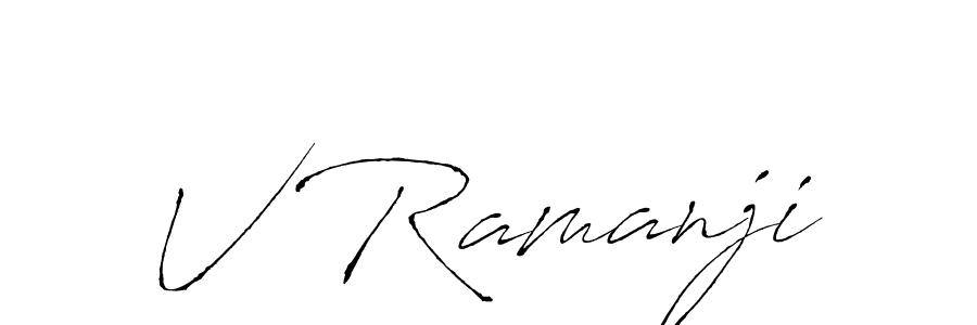 You can use this online signature creator to create a handwritten signature for the name V Ramanji. This is the best online autograph maker. V Ramanji signature style 6 images and pictures png