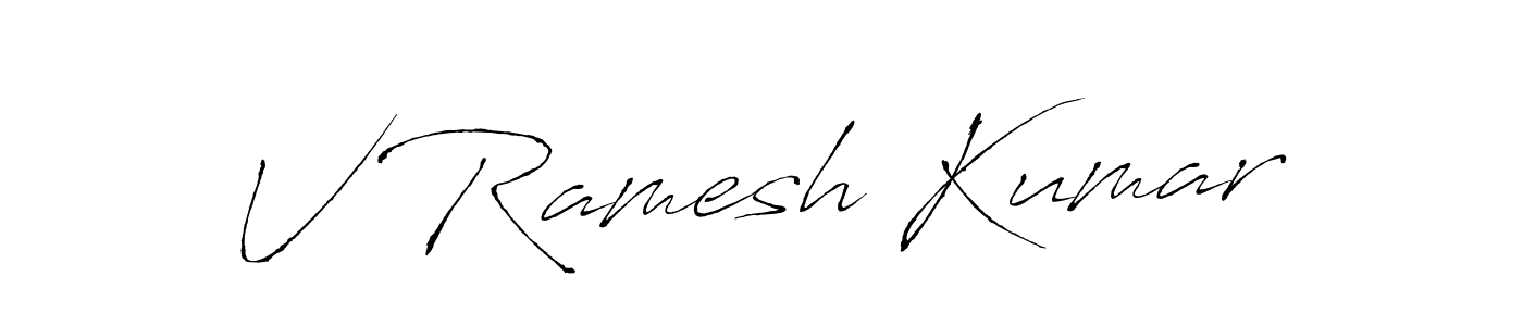 Once you've used our free online signature maker to create your best signature Antro_Vectra style, it's time to enjoy all of the benefits that V Ramesh Kumar name signing documents. V Ramesh Kumar signature style 6 images and pictures png