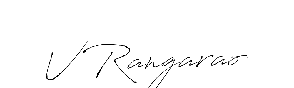 Also You can easily find your signature by using the search form. We will create V Rangarao name handwritten signature images for you free of cost using Antro_Vectra sign style. V Rangarao signature style 6 images and pictures png