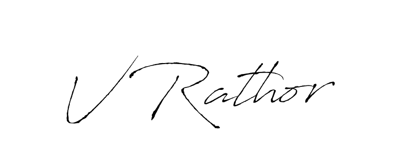 Make a beautiful signature design for name V Rathor. Use this online signature maker to create a handwritten signature for free. V Rathor signature style 6 images and pictures png