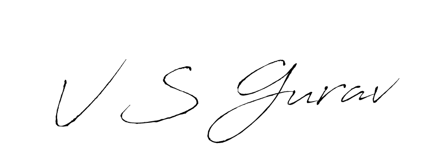 It looks lik you need a new signature style for name V S Gurav. Design unique handwritten (Antro_Vectra) signature with our free signature maker in just a few clicks. V S Gurav signature style 6 images and pictures png