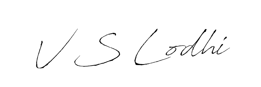 Similarly Antro_Vectra is the best handwritten signature design. Signature creator online .You can use it as an online autograph creator for name V S Lodhi. V S Lodhi signature style 6 images and pictures png