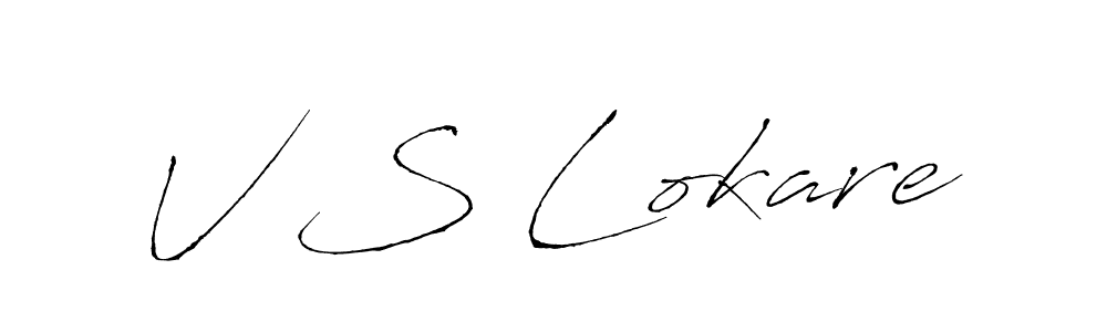 if you are searching for the best signature style for your name V S Lokare. so please give up your signature search. here we have designed multiple signature styles  using Antro_Vectra. V S Lokare signature style 6 images and pictures png