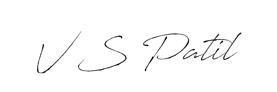 Also we have V S Patil name is the best signature style. Create professional handwritten signature collection using Antro_Vectra autograph style. V S Patil signature style 6 images and pictures png