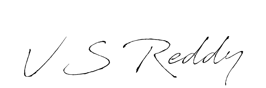 Antro_Vectra is a professional signature style that is perfect for those who want to add a touch of class to their signature. It is also a great choice for those who want to make their signature more unique. Get V S Reddy name to fancy signature for free. V S Reddy signature style 6 images and pictures png