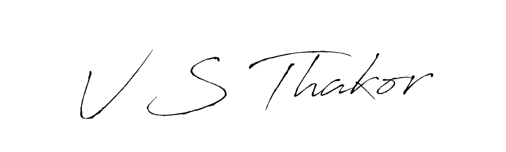 Also You can easily find your signature by using the search form. We will create V S Thakor name handwritten signature images for you free of cost using Antro_Vectra sign style. V S Thakor signature style 6 images and pictures png