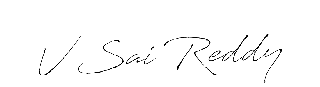 You should practise on your own different ways (Antro_Vectra) to write your name (V Sai Reddy) in signature. don't let someone else do it for you. V Sai Reddy signature style 6 images and pictures png