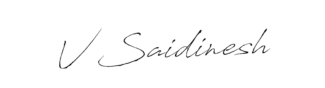 See photos of V Saidinesh official signature by Spectra . Check more albums & portfolios. Read reviews & check more about Antro_Vectra font. V Saidinesh signature style 6 images and pictures png