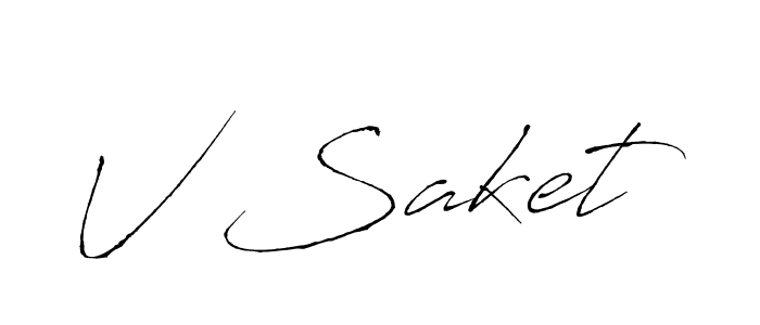 This is the best signature style for the V Saket name. Also you like these signature font (Antro_Vectra). Mix name signature. V Saket signature style 6 images and pictures png