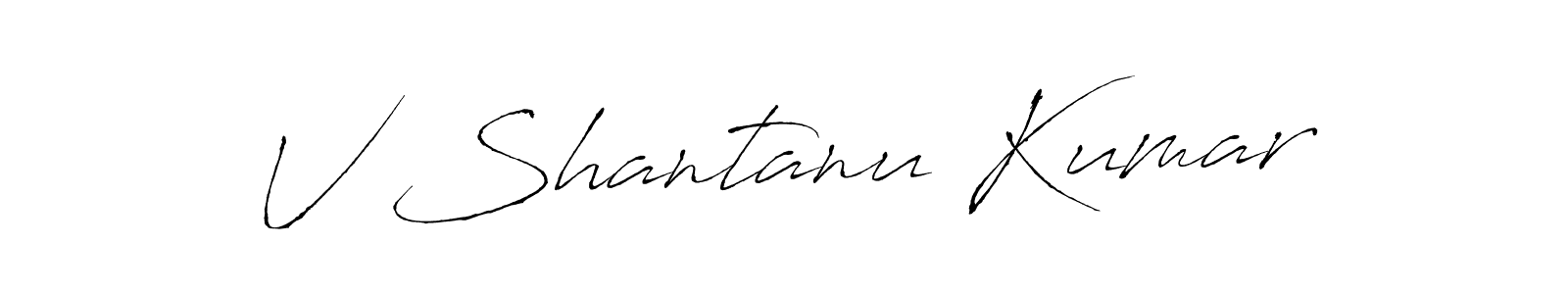 Similarly Antro_Vectra is the best handwritten signature design. Signature creator online .You can use it as an online autograph creator for name V Shantanu Kumar. V Shantanu Kumar signature style 6 images and pictures png