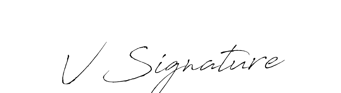 V Signature stylish signature style. Best Handwritten Sign (Antro_Vectra) for my name. Handwritten Signature Collection Ideas for my name V Signature. V Signature signature style 6 images and pictures png